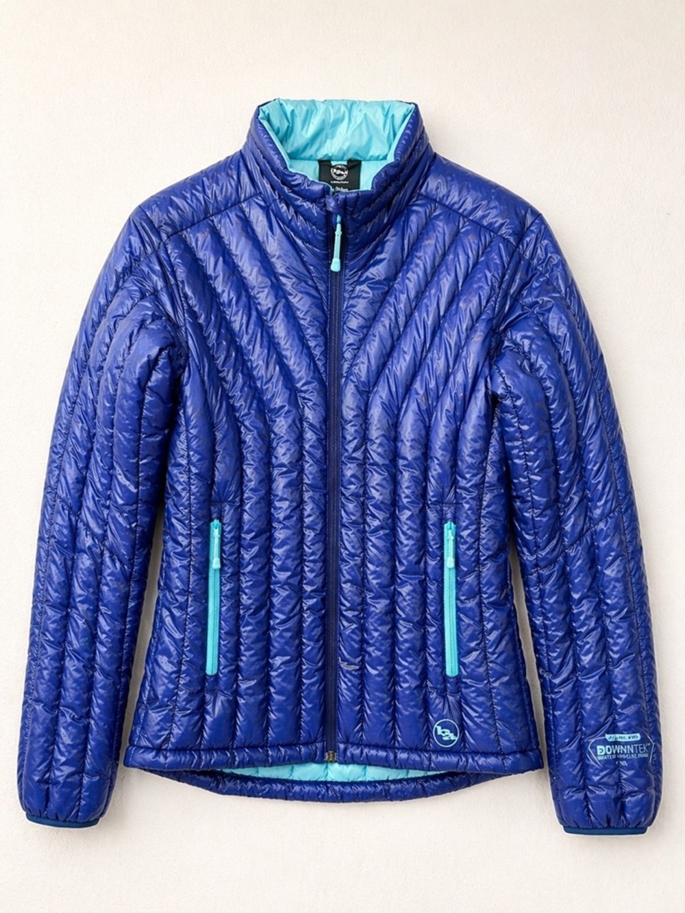 Big Agnes Hole In The Wall Down Jacket Ultralight Outdoor Hiking Blue XS C57